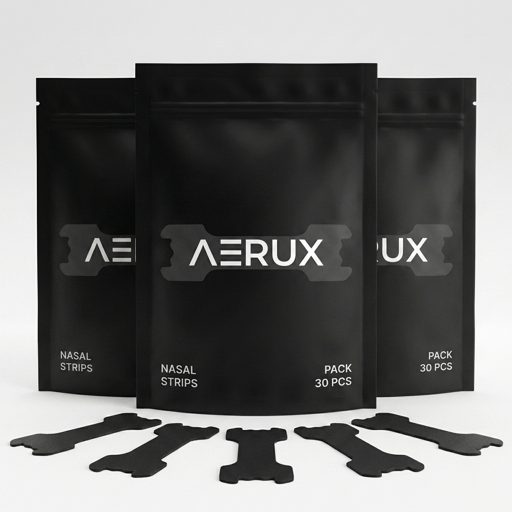 AERUX Performance Nasal Strips 3-Pack, 3 month supply bundle, free UK delivery