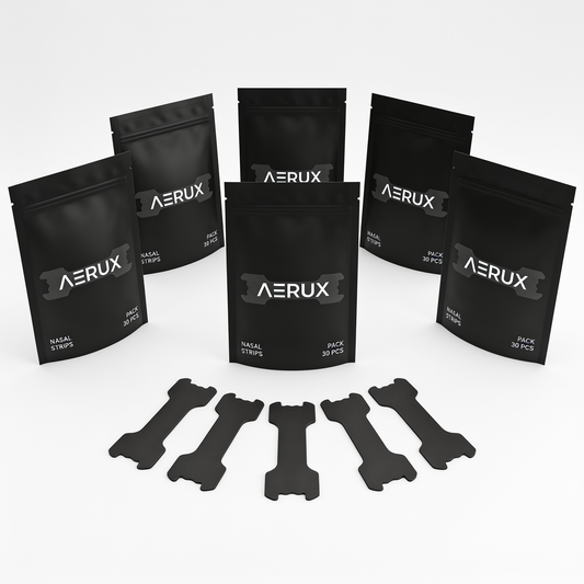 AERUX Performance Nasal Strips 6-Pack, 6 month supply bundle, free UK delivery