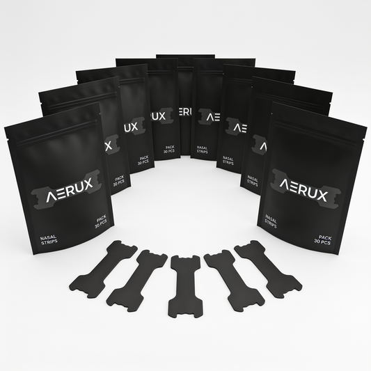 AERUX Performance Nasal Strips 9-Pack, 9 month supply bundle, free UK delivery